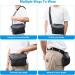 BriFit Dog Treats Pouch - One-Hand Magnet Lock Storage for Walking & Training Feces Bag Dispenser Adjustable Belt Removable Pocket - Gray - Buy Online on GoSupps.com