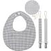 GLASSNOBLE Pacifier Chain & Baby Bib - Double-Sided Cotton Clips & Nipple Holder | Dp030-5# | International Shipping Available - Buy Online on GoSupps.com