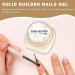 3D Nail Gel - Solid Sculpting Gel | Easy Dry Formula No Torque Dry White for Acrylic Extensions Long Lasting Herbal Nail Builder for Mani - Buy Online on GoSupps.com