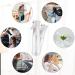 Buy 2 Pack 300ml Ultra Fine Spray Bottles for Hair & Plants - Transparent Hairdresser & Garden Spray Bottles | International Shipping - Buy Online on GoSupps.com
