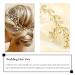 Jakawin Bride Crystal Wedding Hair Vine - Gold Bridal Hair Piece for Women and Girls | Rhinestone Hair Accessories - HV113 - Buy Online on GoSupps.com