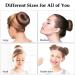 Hair Bun Maker Set 6 PCS - Ring Style Bun Donut 1 L 2 M 3 S - Hair Accessories with Pins, Bands & Tools for Women, Girls & Kids (Blonde) - Buy Online on GoSupps.com