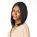 Sensationnel What Lace 13x6 Wig - Cloud 9 Synthetic Hair Hand Tied Preplucked Hairline Illusion Lace Front Wig - TYRINA (1B) - Buy Online on GoSupps.com