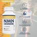 NAD+ Trans-Resveratrol Supplement 1100mg - Cellular Energy Booster & Antioxidant - 60 Capsules with Black Pepper Extract - Buy Online on GoSupps.com