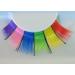 Eulenspiegel 000410 Multi-Colored Rainbow Artificial Eyelashes with 1 ml Special Glue - Perfect for Carnival & Theme Parties - Buy Online on GoSupps.com