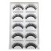 UAMOU 10/50 Boxes 5 Pairs 3D Mink False Eyelashes Hair Natural Cross Long Messy Makeup Fake Eye Lashes Extension Make Up Faux Cils Cheerfully (Color : 5Pairs H 13 Size : 100 Boxes 500Pairs)
