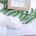 Buy Candygirl 20-Piece White Satin Frontal Ligaments & Headbands for Girls - DIY Accessories - Buy Online on GoSupps.com