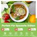 Elf Family Bio Konjak Noodles - Low Carb Shirataki Fettuccine (9kcal) | Keto Vegan Gluten-Free Pasta - 270g x6 Pack | Instant Sugar-Free Noodles - Buy Online on GoSupps.com
