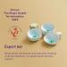 Doddl 2-in-1 Baby and Toddler Bowl | Suction and Non-Slip Design | Ages 6 Months to 5 Years | Dishwasher Safe - Buy Online on GoSupps.com
