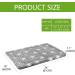 EMPSIGN Fancy Dog Bed Mat | Reversible Pet Crate Pad | Machine Washable | Grey Star Pattern | Small to XXX-Large Dogs | 24x18x1.1 Inches - Buy Online on GoSupps.com