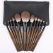12 pieces of makeup brush set full set of portable super soft professional eye shadow brush