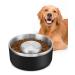 PETTOM Stainless Steel Dog Bowls for Water or Food Black