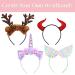 Candygirl DIY Satin Covered Girls Headbands (26pcs) - 1cm Width Craft Headbands - Assorted 26 Colors - Buy Online on GoSupps.com