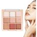 Ruyeiig Eyeshadow Makeup 9 Colors Eyeshadow Powder Shimmer Makeup Palette Eyeshadow Makeup Palette for Women and Girls 718401 Taro Milk Coffee Plate - Buy Online on GoSupps.com