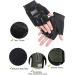 Integkoos Children's Racing Bike Gloves - Half-Finger MTB & Roller Skate Anti-Slip Training Gloves for Young Girls - Short Sports Gloves for Riding Fishing Golf - Black - Buy Online on GoSupps.com