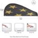 Golden Stars Dry Hair Cap Set 2 Piece Quick Drying Towel & Button Headband | Super Absorbent & Soft for Ultimate Comfort - Buy Online on GoSupps.com