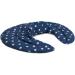 Comfortable Neck Pillow with Stand-Up Collar - Stars Blue | Spelt Grain Heat Pad for Neck & Shoulder Relief - Buy Online on GoSupps.com