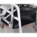 Wheelchair Storage Bag - Rollator Underseat Organizer Lightweight Elderly Walker Basket Basket Pouch for Rollator Elderly Walker Basket Scooters Shopping Black (Black) - Buy Online on GoSupps.com