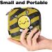 Buy Portable Women's Binding-Up Bags & Menstrual Cup Pockets | Cute Black & Yellow Designs for Teens - Buy Online on GoSupps.com