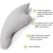BESLKB Shoulder Surgery Pillow - Rotator Cuff & Side Sleeper Pillow for Neck and Shoulder Pain Relief - Gray - Buy Online on GoSupps.com