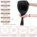 SEGO Hair Part Clip in Extensions - Real Thick Human Hair #1 Smooth Black 1 Tresse 5 Clips 18 (45cm) 90g - Buy Online on GoSupps.com