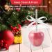 10+10 Candy Apple Kits AngleKai 10Pcs Bling Candy Apple Sticks/ 10Pcs Candy Apple Boxes/ 25 Yard Ribbon Rhinestone Caramel Apple Sticks Clear Candy Apple Boxes with Hole Silver White - Buy Online on GoSupps.com