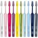 Shop Tep Select Medium Toothbrush - Strong Bristles & Tapered Head for Deep Cleaning - 5 Pack in Assorted Colors - Buy Online on GoSupps.com
