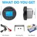 Herdio 4 Marine & UTV Gauge Stereo Radio Receiver with Bluetooth and Built-in Amplifier - Buy Online on GoSupps.com