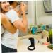 Minkissy Men's Brush Holder & Razor Stand | Shaving Tools & Accessories | Plastic Shaving Brush Keeper - Buy Online on GoSupps.com