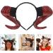 ABOOFAN Gothic Sheep Horn Headbands Devil Horn Headband Animal Hair Hoops for Halloween Festival Evil Costume Party Hair Accessories Decorations - Buy Online on GoSupps.com
