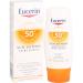 Eucerin Sensitive Protect Sun Lotion Extra Light SPF 50+ | 150 ml - Ultimate UV Protection for All Skin Types - Buy Online on GoSupps.com