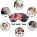 Buy SSIMOO Tropical Sunset Soft Sleep Eye Mask | Breathable Eye Patch for Travel & Relaxation - Black - Buy Online on GoSupps.com