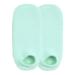 Verdant Touch Moisturizing Gel Foot Socks, Reusable Nourishing Gel Socks for Remove Dry Cracked Skin, Green