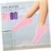POPETPOP 2 Pairs Gel Socks Gel Lined Socks Moisturizing Heel Sleeves Moisture Heel Socks Dry Feet Socks Spa Socks Heel Softening Socks Silicone Socks Miss Foot Vegetable Gel Commodity 22x10x1cm - Buy Online on GoSupps.com