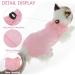 Cobee Professional Recovery Suit for Cats | Abdominal Wounds & Skin Diseases | Size L Pink | E-Collar Alternative for Post-Surgery Care - Buy Online on GoSupps.com