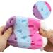 3-Piece Exfoliating Bath Sponge Set for Soft Shower Loofah Body Scrubber - Buy Online on GoSupps.com