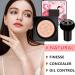 DuoZeng Mushroom Head Air Cushion CC Cream Foundation | Moisturizing BB Cream for Mature Skin | Long-lasting Concealer | All Skin Types (Natural) - Buy Online on GoSupps.com