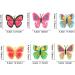 Keaziu 18Pcs Butterfly Cupcake Toppers Cake Party Cake Decorations Mixed Colour for Birthday Wedding Party Wall Decoration Multiple Color Combinations - Buy Online on GoSupps.com