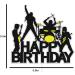Rock and Roll Cake Toppers Rock Music Birthday Decoration with Band for Rock and Roll Themed Birthday Party - Buy Online on GoSupps.com