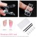 FOMIYES 6 Sets Nail Extension Set Nail Art Clips Nail Decoration Tool Nail Extension Clip Builder Assistant Tool Nail Patch Fixing Clips Nail Art Tools Clamps Plastic Nail Clipper Manicure - Buy Online on GoSupps.com