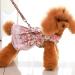 Petyoung Floral Cat Clothes with Leash Stylish Pink Princess Dress & Skirt for Small Dogs & Cats | XXL Size - Buy Online on GoSupps.com