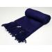 GFM Smooth Shiny Surface Pashmina Style Scarf in Purple Blue - L9 - Buy Online on GoSupps.com