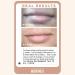 Vegan Bakuchiol Lip Scrub Exfoliator - 100% Natural Sugar Polish for Chapped Lips - Buy Online on GoSupps.com