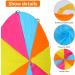 Nvatorfox 10FT Rainbow Play Parachute with Handles - Fun Outdoor Toy for Kids - Buy Online on GoSupps.com