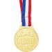 Juvale 24 Pack Gold 1.5 Winner Medals with Neck Ribbon - Perfect for Sports Tournaments and Competitions - Buy Online on GoSupps.com
