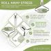 Jade Roller & Gua Sha Set - 100% Natural Jade Stone for Anti-Aging, Stress Relief | Includes Travel Pouch & Gift Box - Buy Online on GoSupps.com