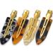 4 Pcs Makeup Hair Clips No Crease Hair Clips Gifts for Her No Bend Hair Curl Pins Brown