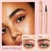 3D Microblading Eyebrow Pencil Waterproof with 4 Fork Tip for Natural Eyebrows Precise Pencil for Women and Beginners Long Lasting for Daily Use (Light Brown) - Buy Online on GoSupps.com