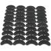 Rubber Shoe Repair Pads - 10 Pairs DIY Sole Heel Savers for Easy Shoe Repair | International Shipping Available - Buy Online on GoSupps.com