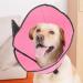 Roll Ruff Dog Leak Protection Collar - Adjustable Soft & Breathable Pink Neck Band for Pets - Buy Online on GoSupps.com